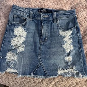 Hollister Jean skirt